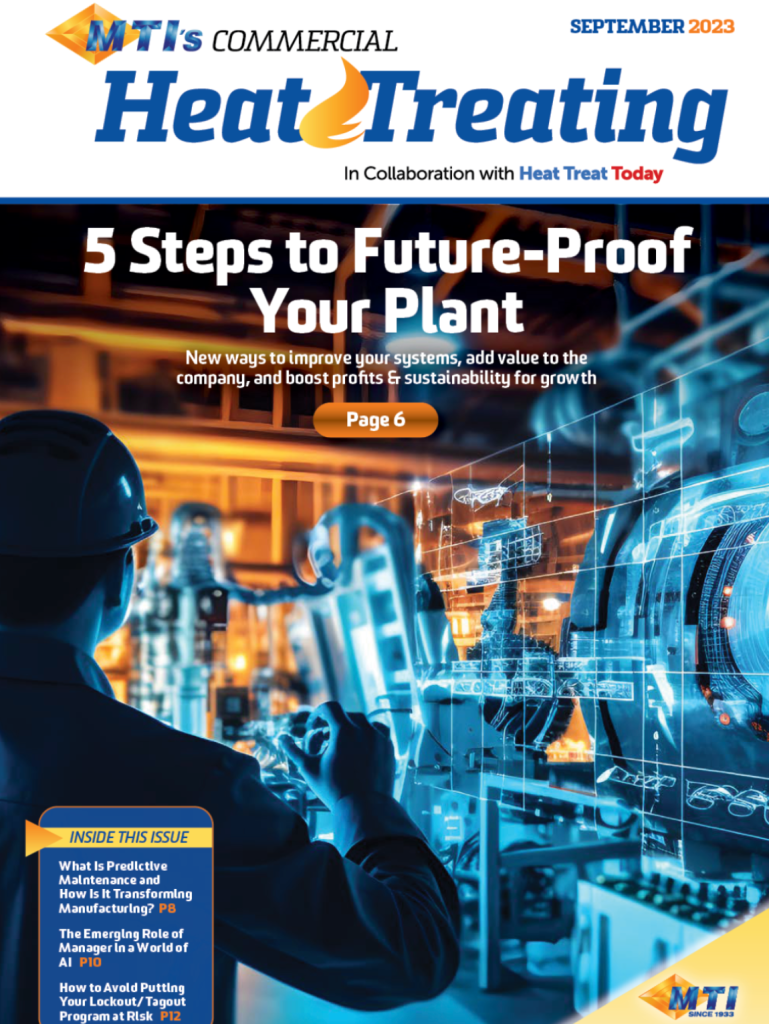 September 2023 MTI’s Commercial Heat Treating Supplement